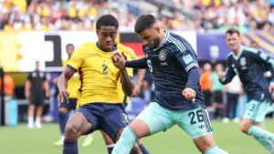 Ecuador advances to World Cup knockout rounds, beats Germany 2-1