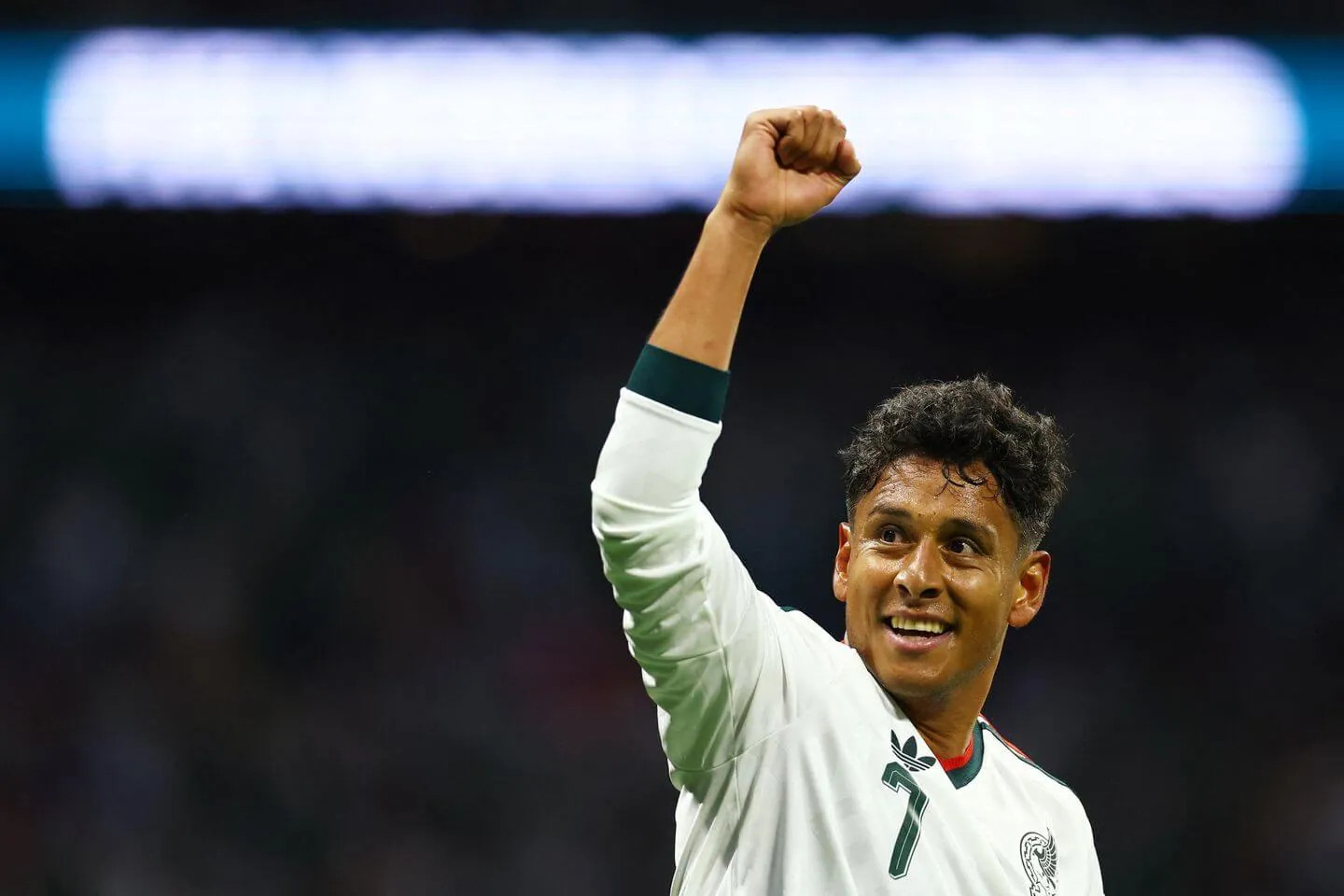 Mexico's Luis Romo celebrates