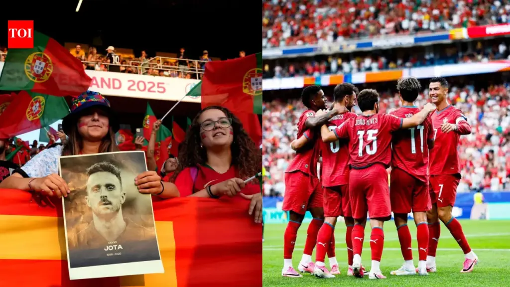 Cristiano Ronaldo, Portugal pay 'special' tribute to Diogo Jota