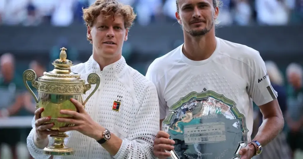Sinner extends Big Titles lead over Alcaraz with Wimbledon triumph