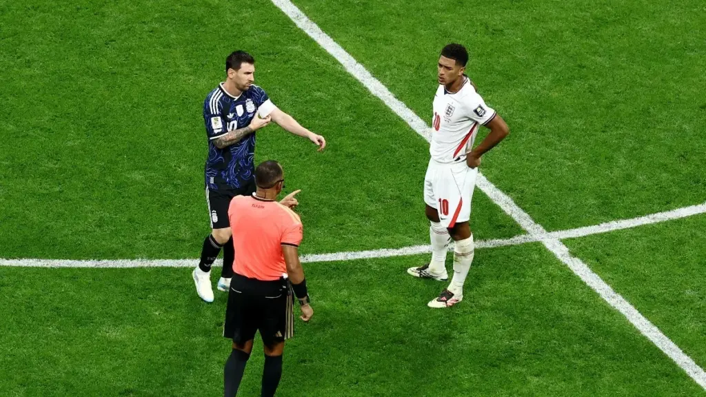FIFA World Cup: Jude Bellingham Slaps Argentina's Valentin Barco In Heated Post-Match Scuffle - NDTV Sports