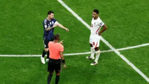 FIFA World Cup: Jude Bellingham Slaps Argentina's Valentin Barco In Heated Post-Match Scuffle - NDTV Sports