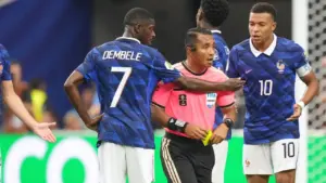 FIFA defends semifinal referee after France, Deschamps criticism