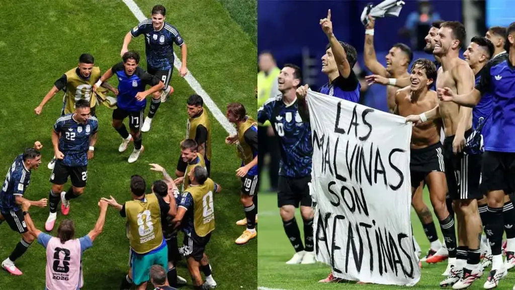 World Cup 2026: Argentina could face disciplinary action for displaying Falklands banner after beating England