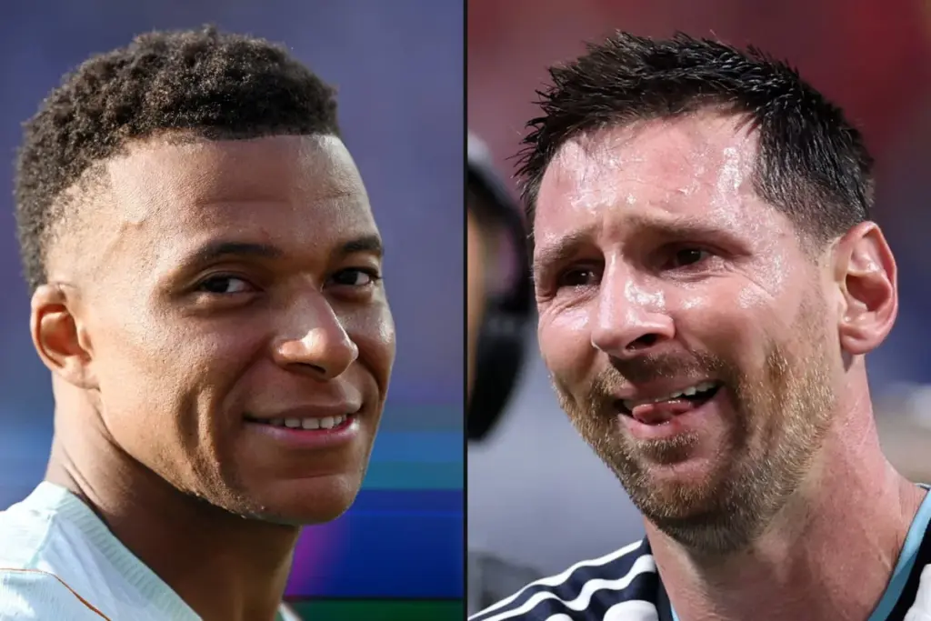 Kylian Mbappe produces a copy & paste performance as his World Cup battle with Lionel Messi continues to produce magic