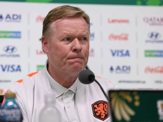 Article image:Koeman steps down as Netherlands manager
