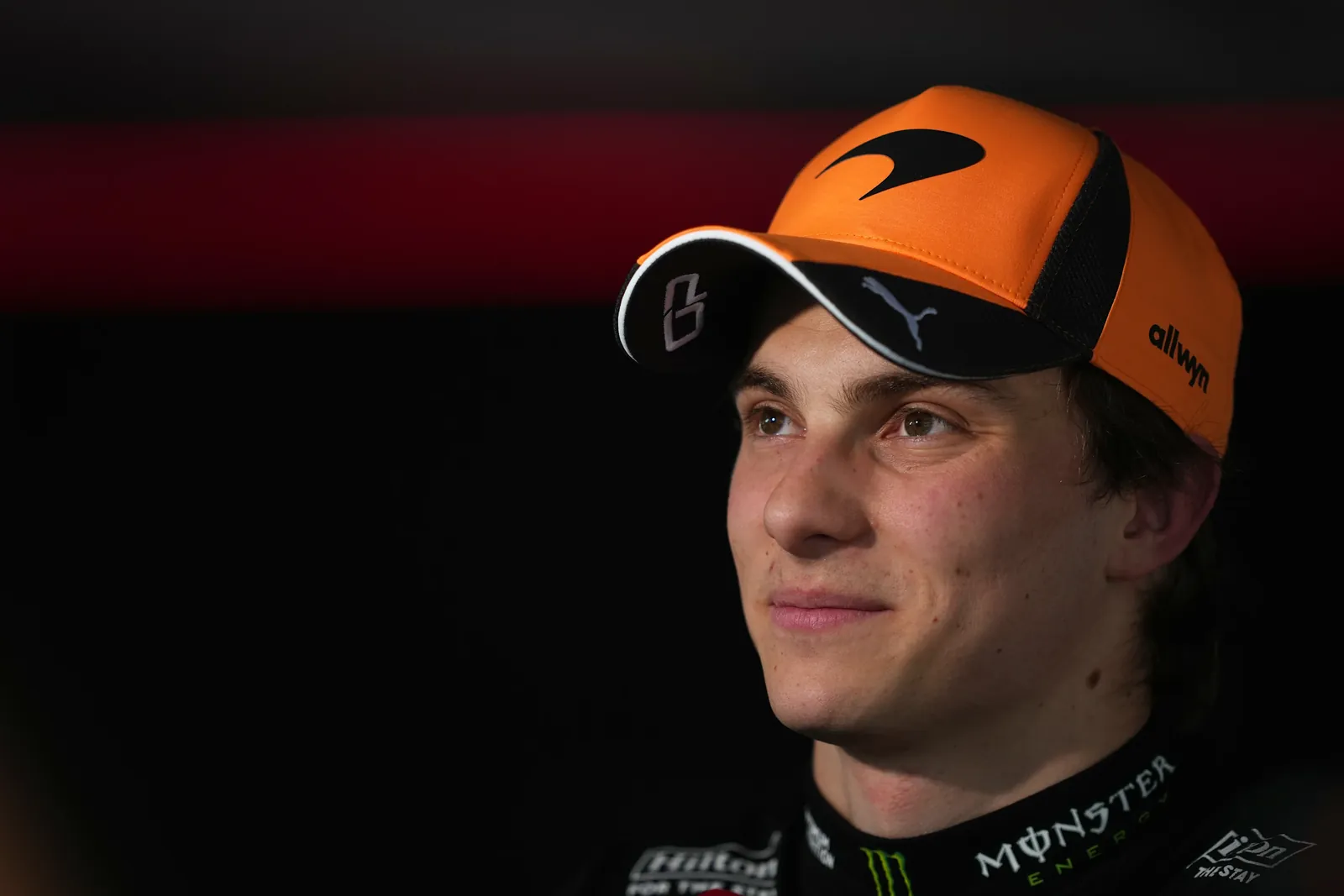 BUDAPEST, HUNGARY - JULY 25: Fifth placed qualifier Oscar Piastri of Australia and McLaren is